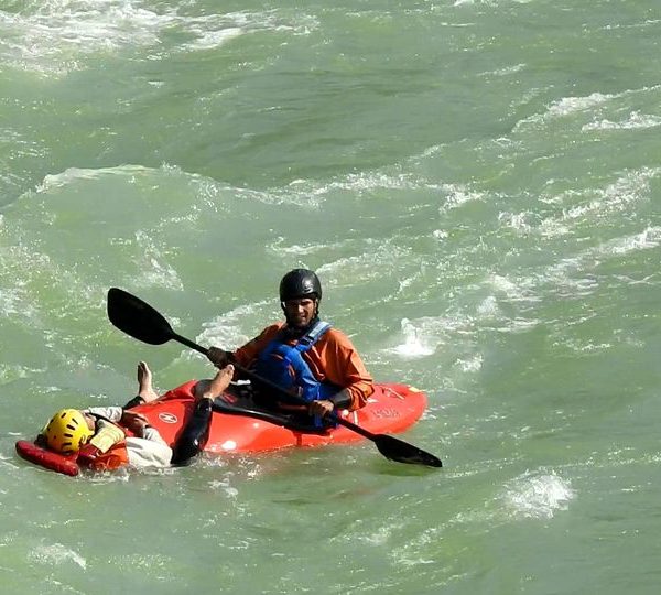 Kayaking Course by sacred explorations in Rishikesh
